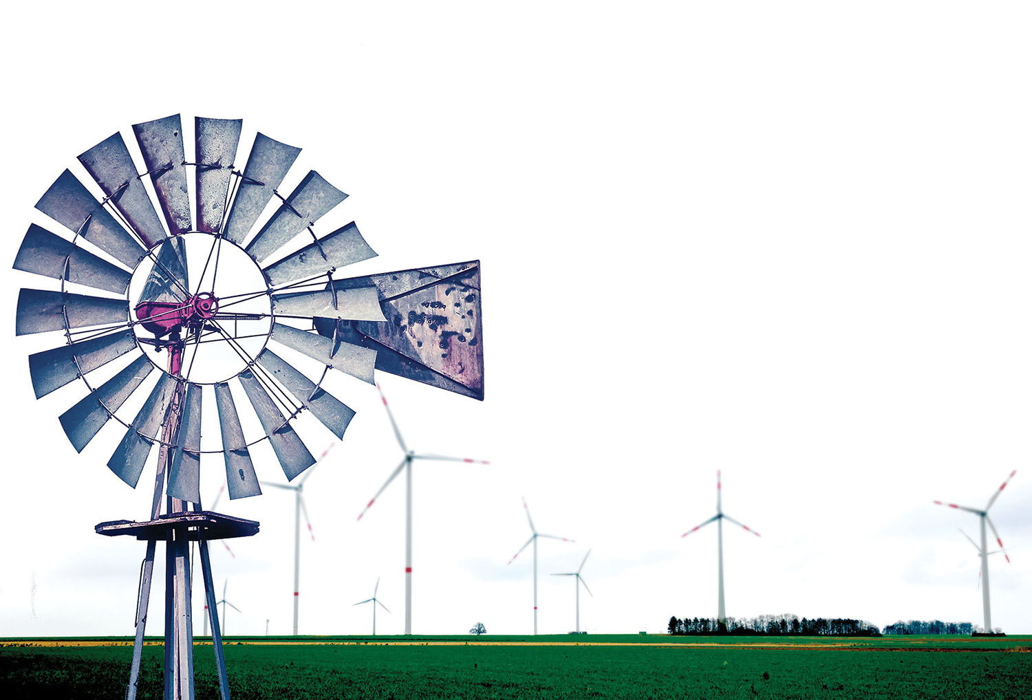 Wind Electric Production by Joseph Wages, Jr.