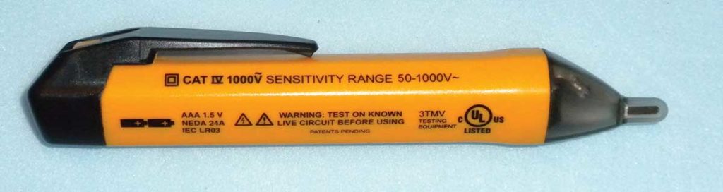 Photo 16. Category IV portable noncontact test instruments.