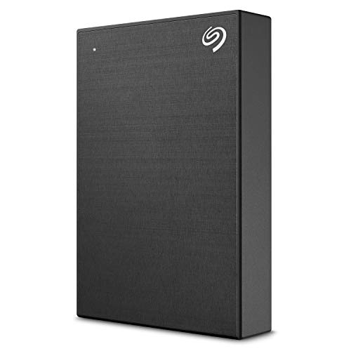 Seagate Backup Plus Portable 4TB External Hard Drive HDD – Black USB 3.0 for PC Laptop and Mac, 1 Year Myliocreate, 2 Months Adobe CC Photography, 2-year Rescue Service (STHP4000400)